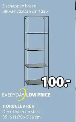 Jysk HORBELEV REK aanbieding