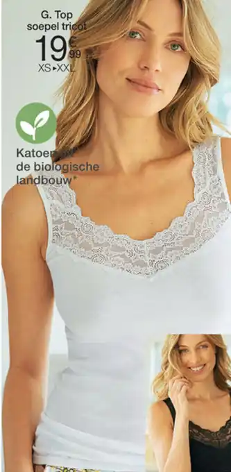Damart Top soepel triept aanbieding