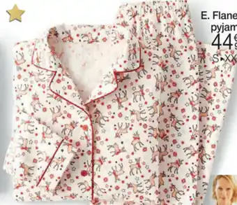 Damart FLanellen pyjama, katoen aanbieding