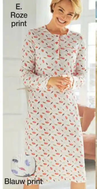 Damart Roze print aanbieding