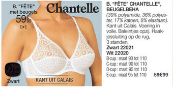 Damart Fete Chantelle Beugelbeha aanbieding
