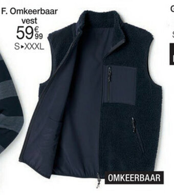 Damart Omkeerbaar vest aanbieding