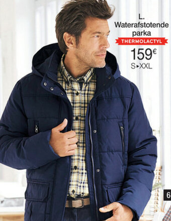 Damart Waterafstotende parka aanbieding