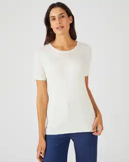Damart Pull maille ajourée aanbieding