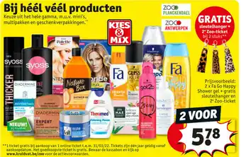 Kruidvat Bij heel veel producten aanbieding