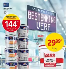 Brico PLAFONDVERF aanbieding