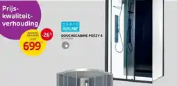 Brico DOUCHECABINE POZZY 4 aanbieding