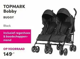 Baby & Tiener Topmark bobby buggy black aanbieding