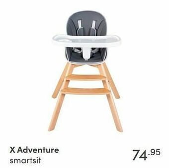 Baby & Tiener X adventure smartsit aanbieding