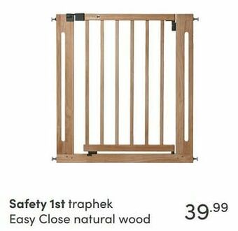 Baby & Tiener Safety 1st traphek easy close natural wood aanbieding