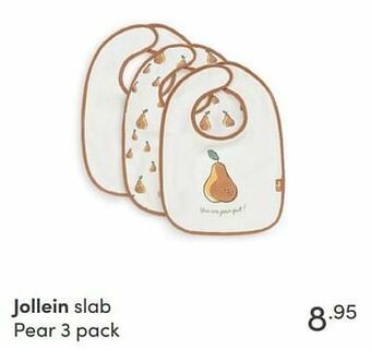 Baby & Tiener Jollein slab pear aanbieding