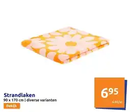 Action Strandlaken aanbieding