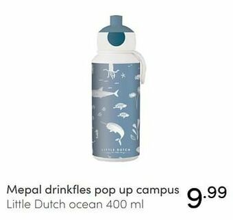 Mepal drinkfles pop up campus little dutch ocean