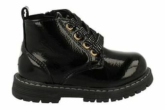 Berca Shoes Mode-Mania Bottine Meisjes Maat 21/26 - Zwart aanbieding