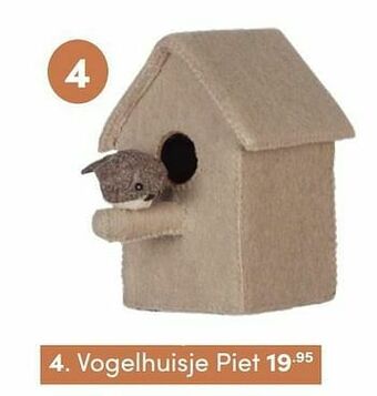 Vogelhuisje piet