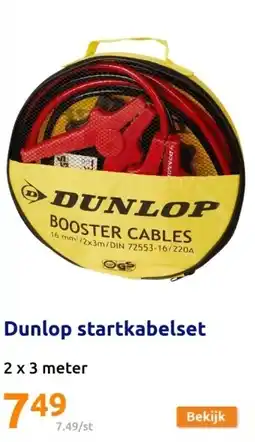 Action Dunlop startkabelset aanbieding
