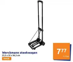 Action Werckmann steekwagen aanbieding