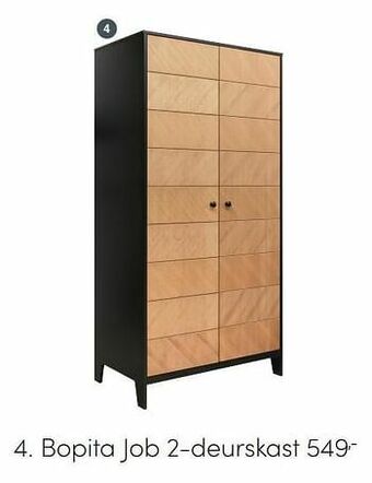 Baby & Tiener Bopita job 2-deurskast aanbieding