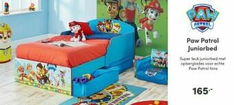 Baby & Tiener Paw patrol juniorbed aanbieding