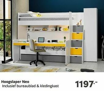 Baby & Tiener Hoogslaper neo aanbieding