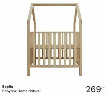 Baby & Tiener Bopita babybox home naturel aanbieding