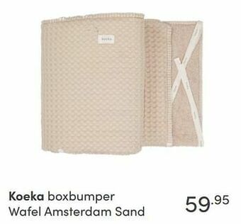 Baby & Tiener Koeka boxbumper wafel amsterdam sand aanbieding