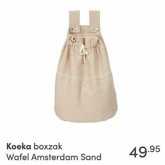 Baby & Tiener Koeka boxzak wafel amsterdam sand aanbieding