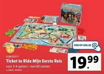 Ticket to ride mijn eerste reis