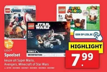 Lidl Speelset aanbieding