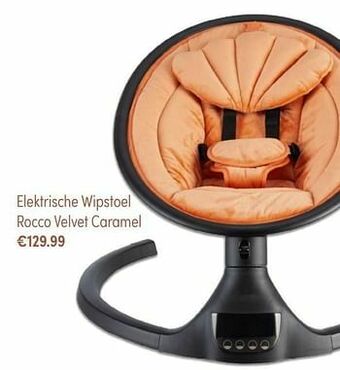 Baby & Tiener Elektrische wipstoel rocco velvet caramel aanbieding