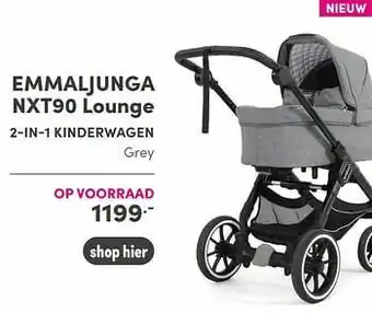 Baby & Tiener Emmaljunga nxt90 lounge 2-in-1 kinderwagen 2-in-1 kinderwagen rose pink grey aanbieding