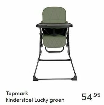 Baby & Tiener Topmark kinderstoel lucky groen aanbieding