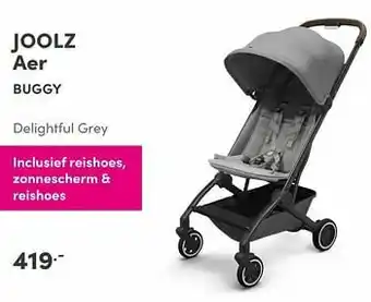 Joolz aer buggy delightful grey