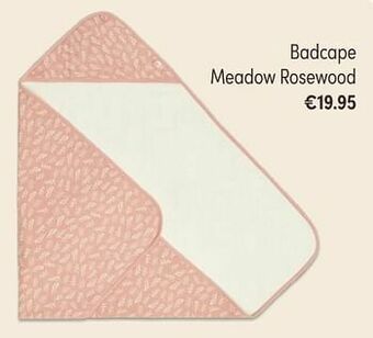 Baby & Tiener Badcape meadow rosewood aanbieding