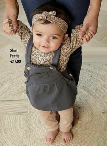 Baby & Tiener Shirt feetje aanbieding