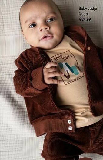 Baby & Tiener Baby vestje quapi aanbieding