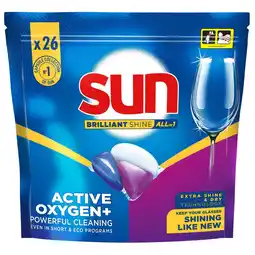Delhaize Vaatwascapsules | Brillant Shine | 26t aanbieding