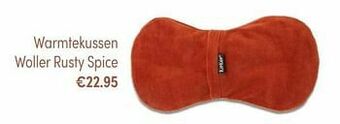Baby & Tiener Warmtekussen woller rusty spice aanbieding