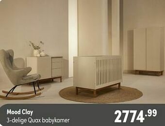 Mood clay 3-delige quax babykamer