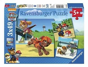 Dreamland Ravensburger Puzzel 3-in-1 PAW Patrol Team op 4 poten aanbieding