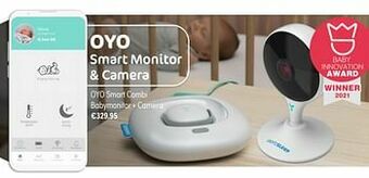 Baby & Tiener Aerosleep oyo smart combi babymonitor + camera aanbieding