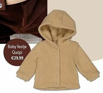 Baby & Tiener Baby vestje quapi aanbieding