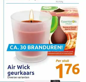 Action Air Wick Geurkaars per stuk aanbieding