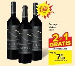 Carrefour Portugal Xistus aanbieding