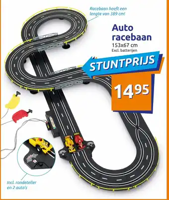 Action Auto Racebaan 153 x 67 cm aanbieding