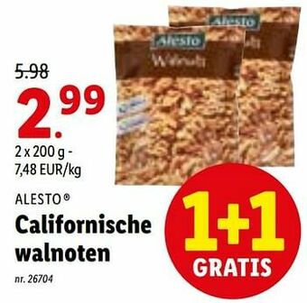 Californische walnoten