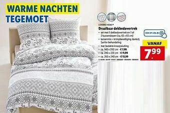 Lidl Draaibaar dekbedovertrek aanbieding