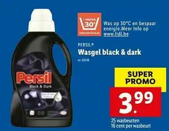 Lidl Wasgel black + dark aanbieding
