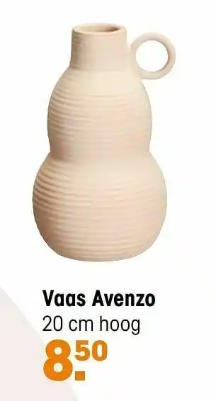 Kwantum Vaas avenzo aanbieding