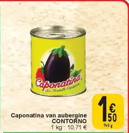 Cora Caponatina van aubergine CONTORNO aanbieding